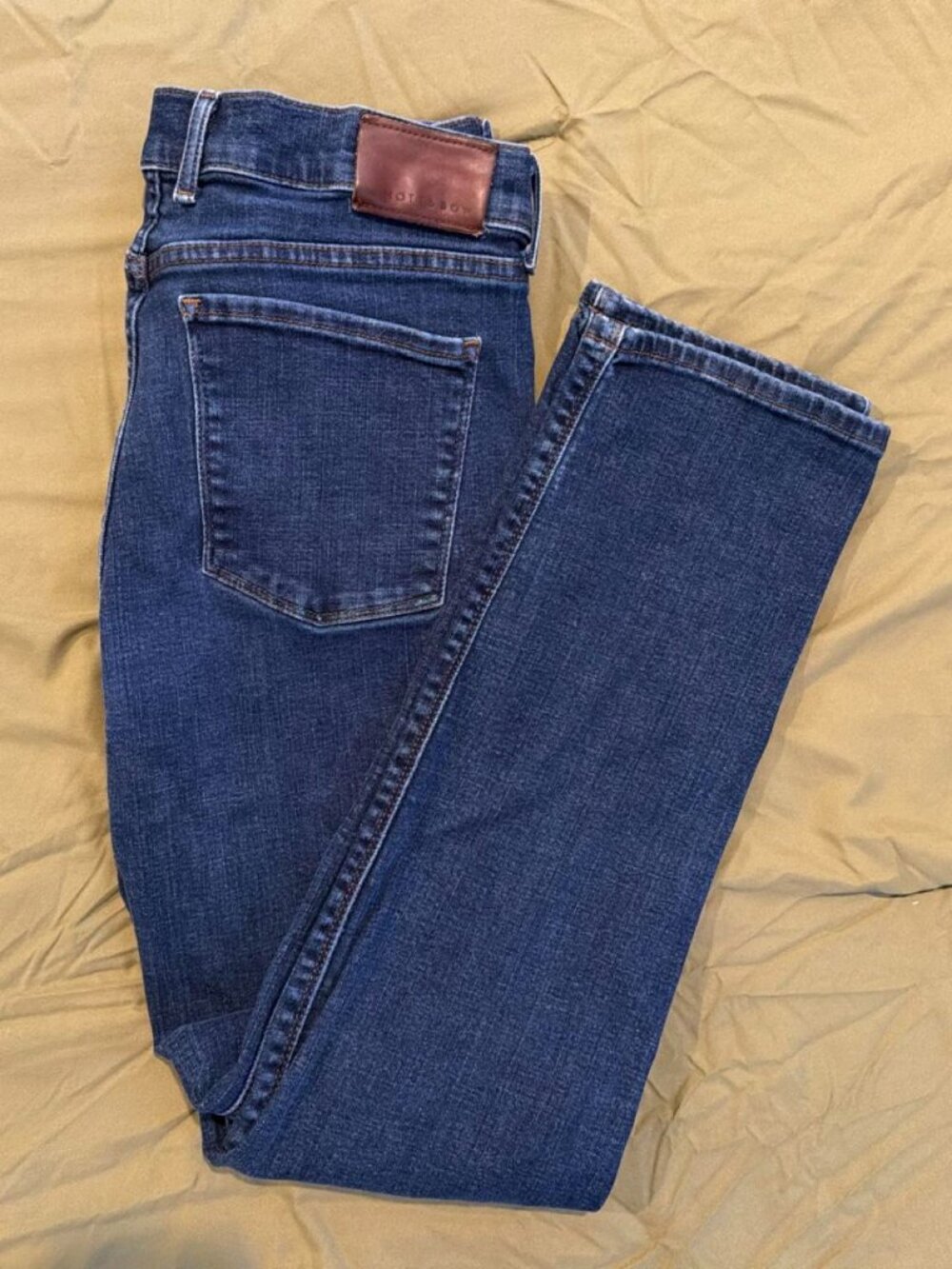 Mott & Bow Men's Slim Jeans Classic Blue 35x32